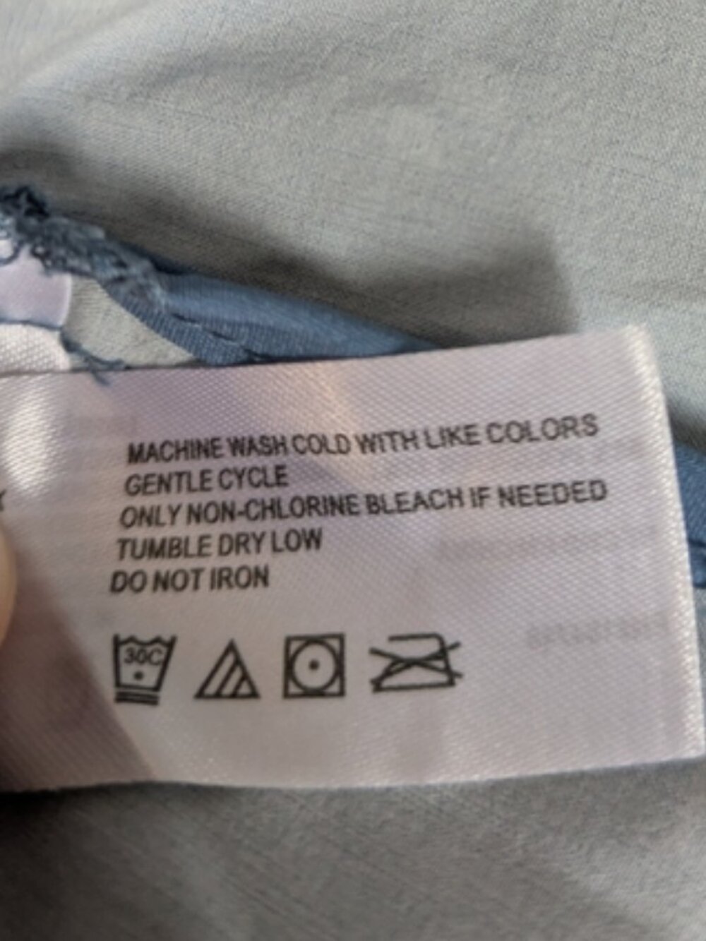 Mountains and Isles Athleisure Dress Blue Patterned Size Small - Picture 9 of 9